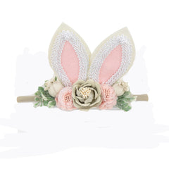 10 Easter Day Baby Headband Rabbit Ear