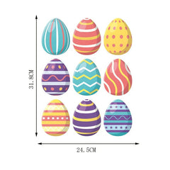 1pcs stickers N Happy Easter Window Stickers