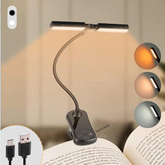 Black Clip On Book Light