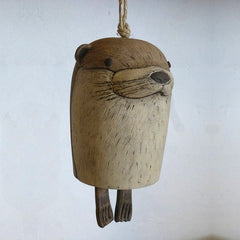 Brown / G-Sloth Vintage Animal Bell Wind Chimes