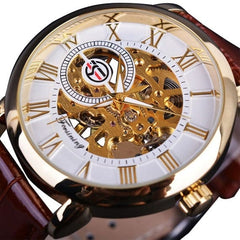 Brown Men Luxury Brand Watch