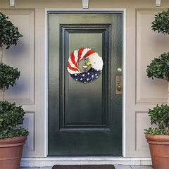 Door Wreath Patriotic American Eagle Wreath