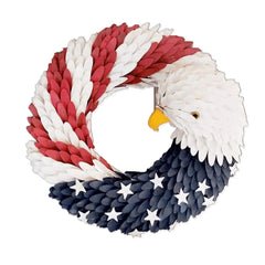 Door Wreath Patriotic American Eagle Wreath