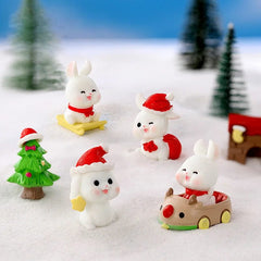 Easter Rabbit Figurines