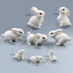 Easter Rabbit Figurines