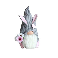 Gray Spring Bunny Gnome