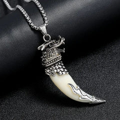 jewelry AL6834-Dragon Classic Chinese Style Exquisite Hollow Auspicious Dragon Signet Pendant Necklace for Men Charm Fashion Lucky Amulet Jewelry