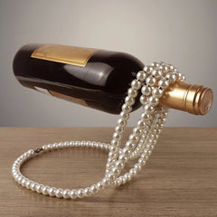 Pearl Necklace Wine Rack