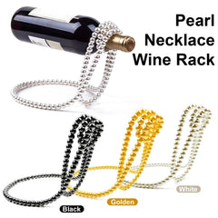 Pearl Necklace Wine Rack