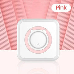 Pink Mini Printer Thermal Stickers