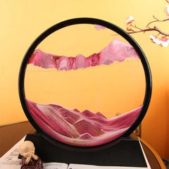 Pink SandScape Art Frame