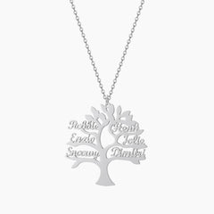 style 2 1 / United States / 45cm Personalized Tree Of Life Necklace Gift for Mom or Grandmother