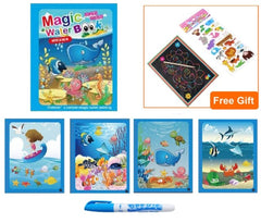 Underwater 1TZ1GGH Magic Water Drawing Coloring Book