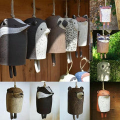 Vintage Animal Bell Wind Chimes