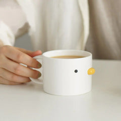 White / 301-400ml Chick Coffee Mug