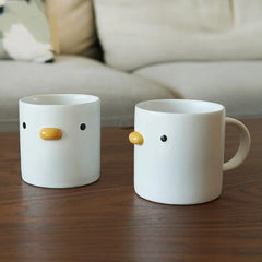 White / 301-400ml Chick Coffee Mug