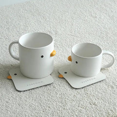 White / 301-400ml Chick Coffee Mug