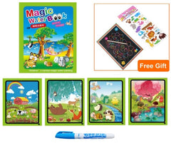 Zoo 1TZ1GGH Magic Water Drawing Coloring Book